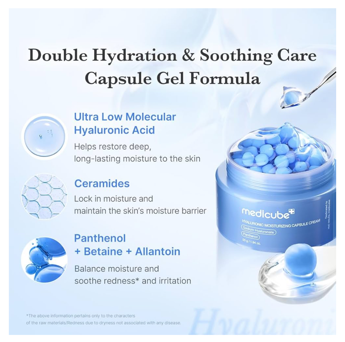 Medicube Hyaluronic Moisturizing Capsule Cream