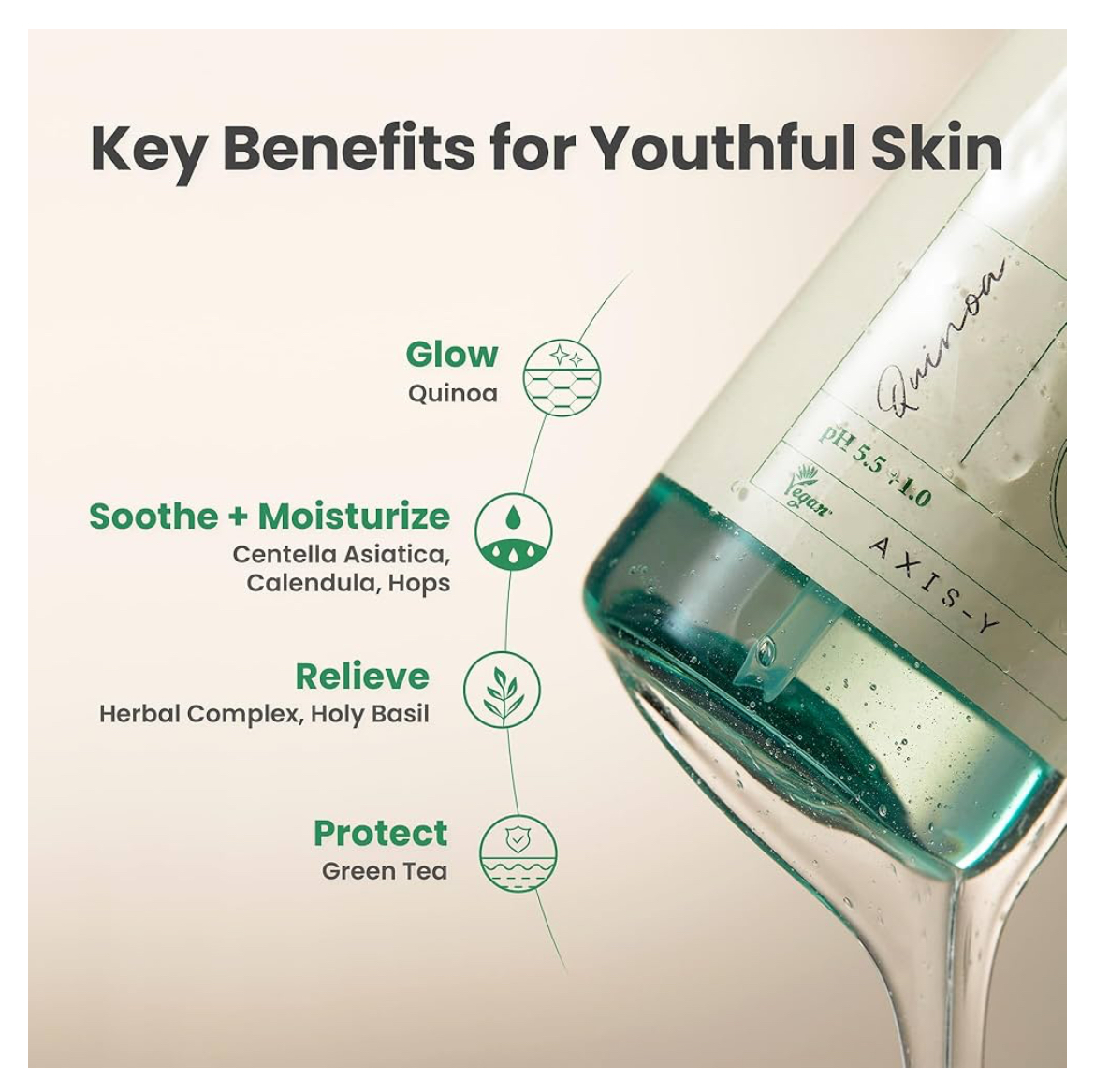 AXIS-Y Quinoa One-Step Balanced Gel Cleanser