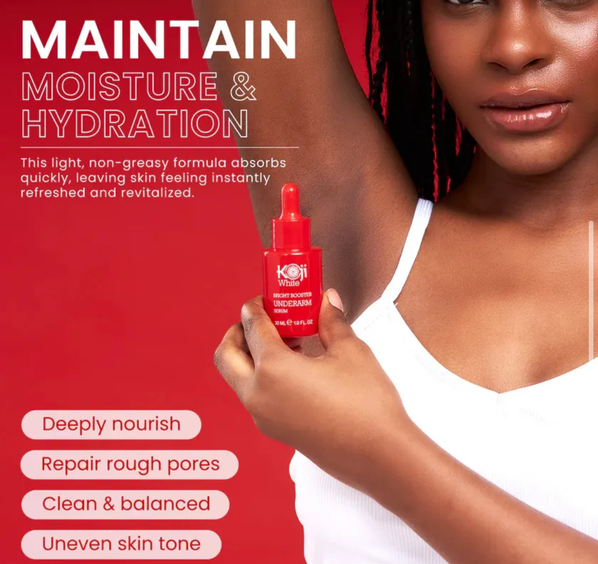 Koji White Booster Underarm Serum