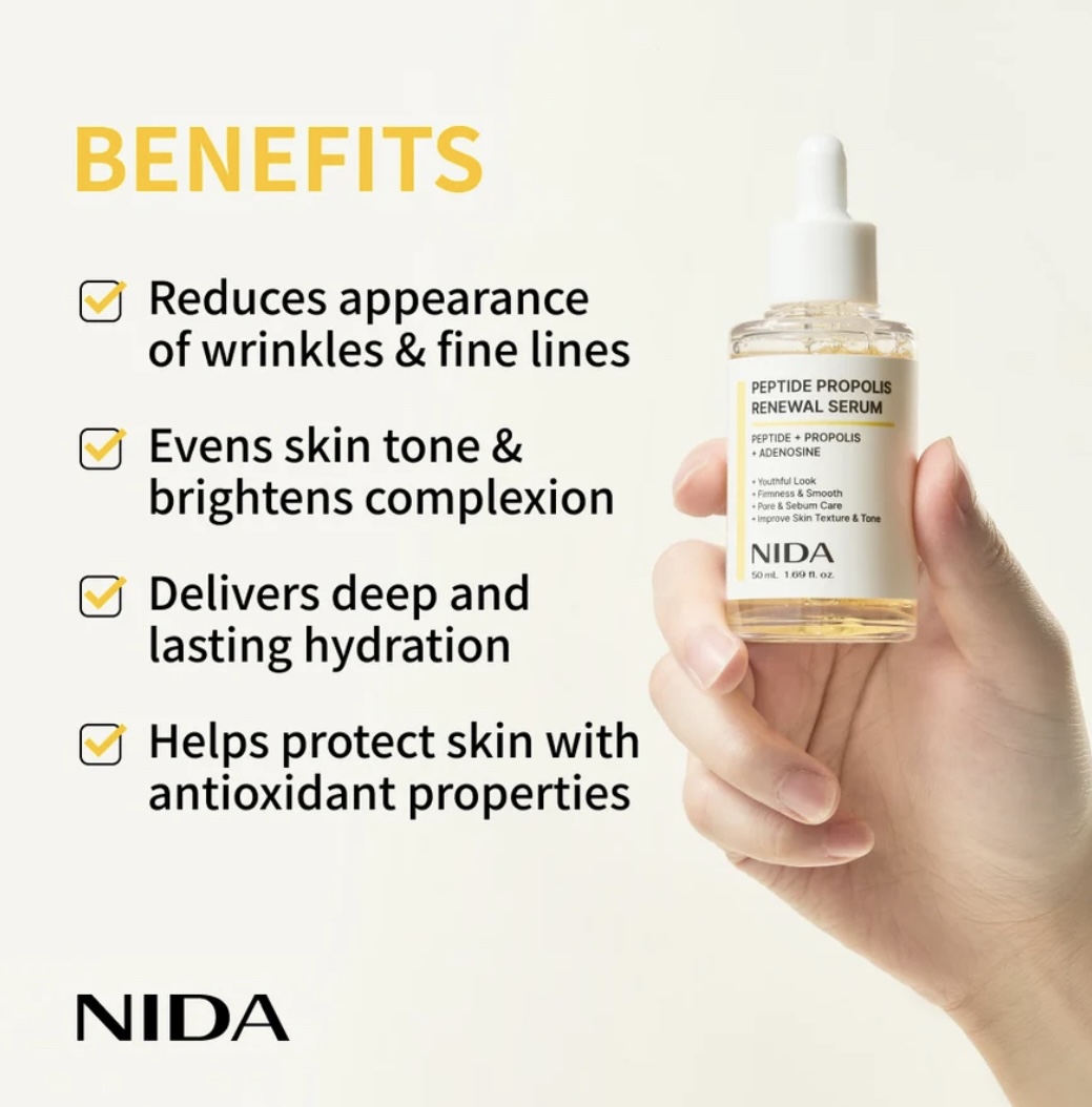 NIDA Peptide Propolis Renewal Serum