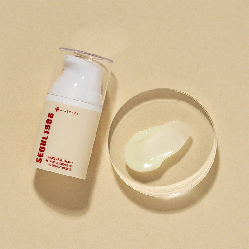 KSECRET SEOUL 1988 Cream: Retinal Liposome 1% + Fermented Rice [50ml]