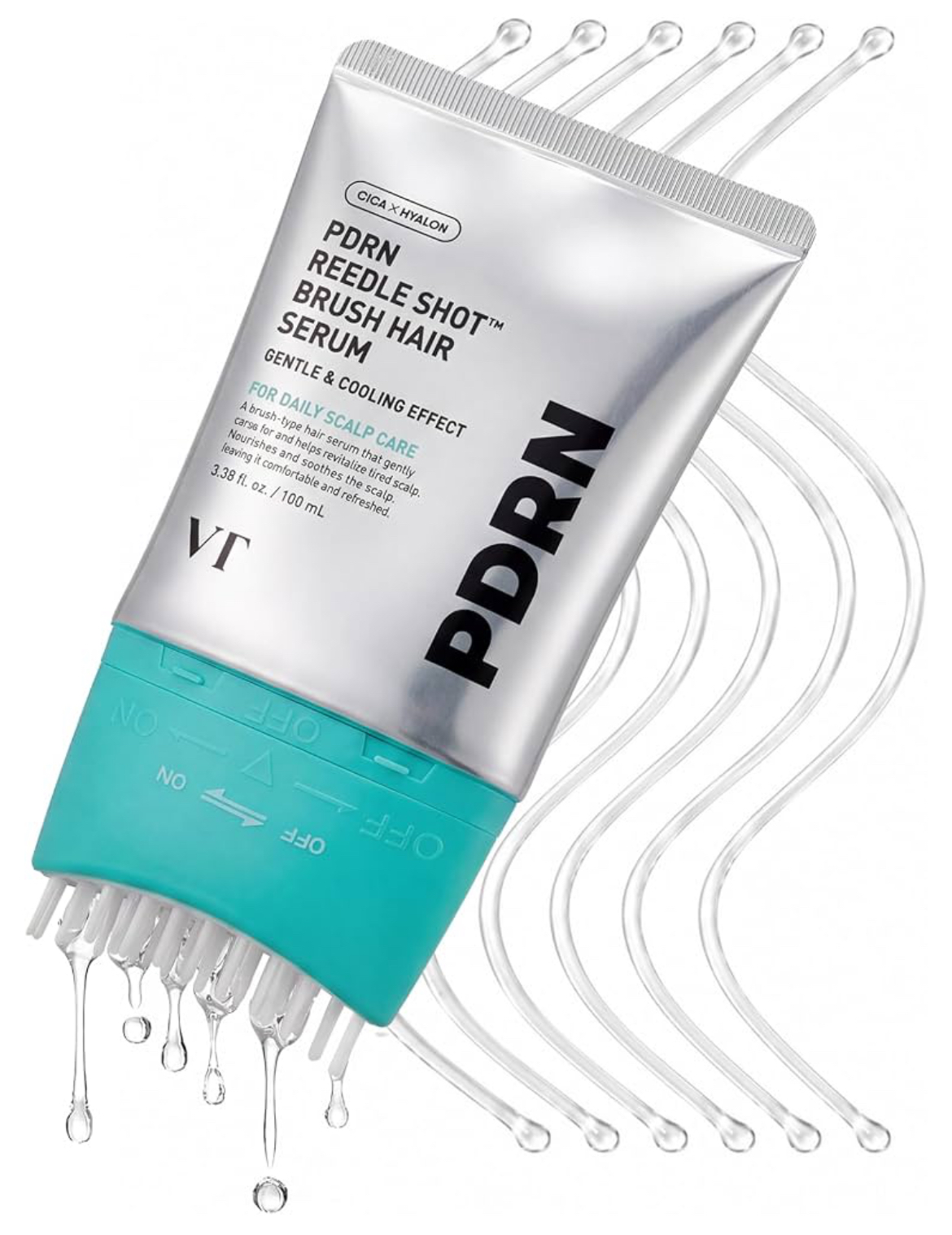 IVT PDRN Reedle Shot Brush Hair Serum