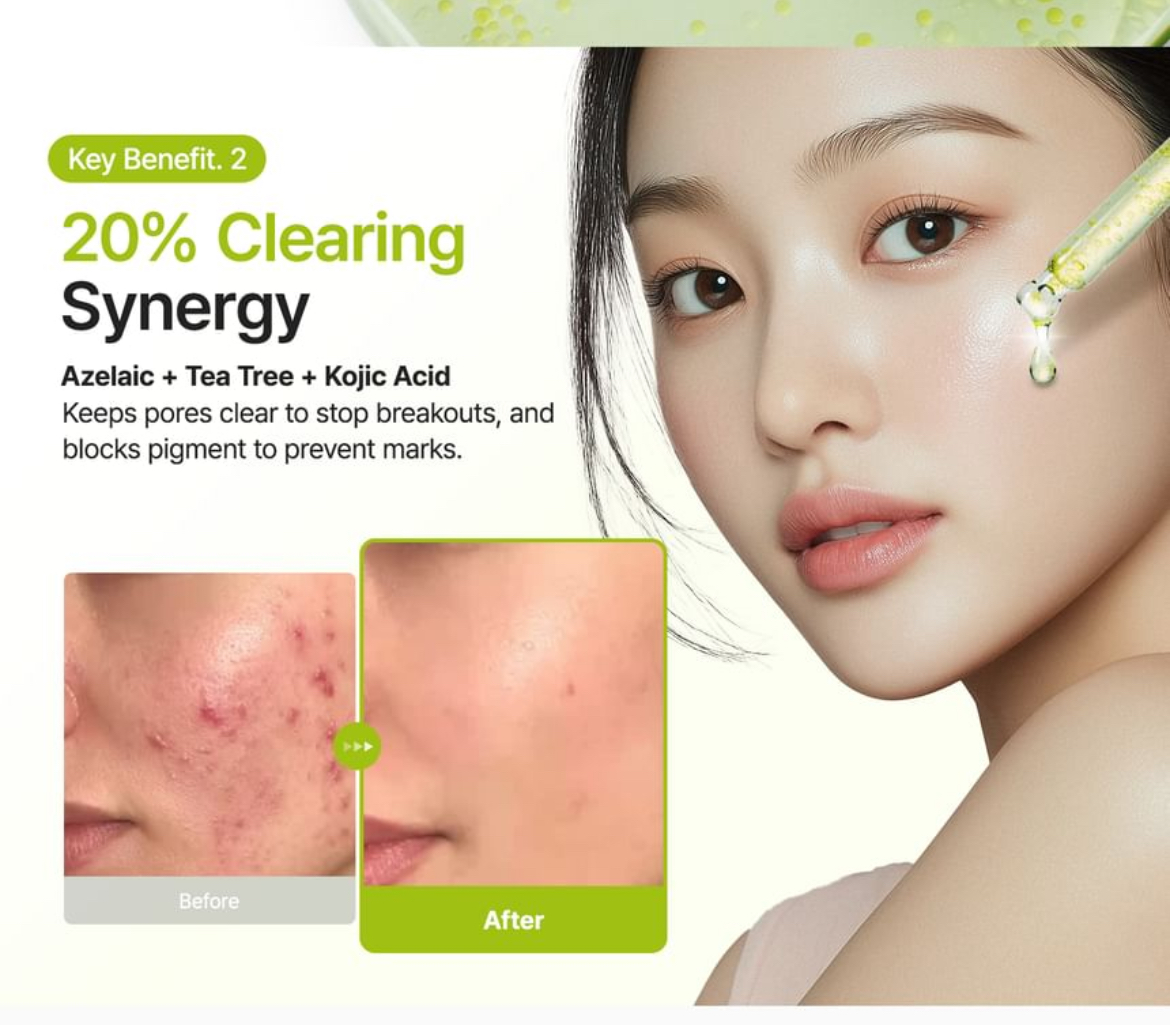 Purito Azelaic Acid 10 Kojic Tea Tree Serum