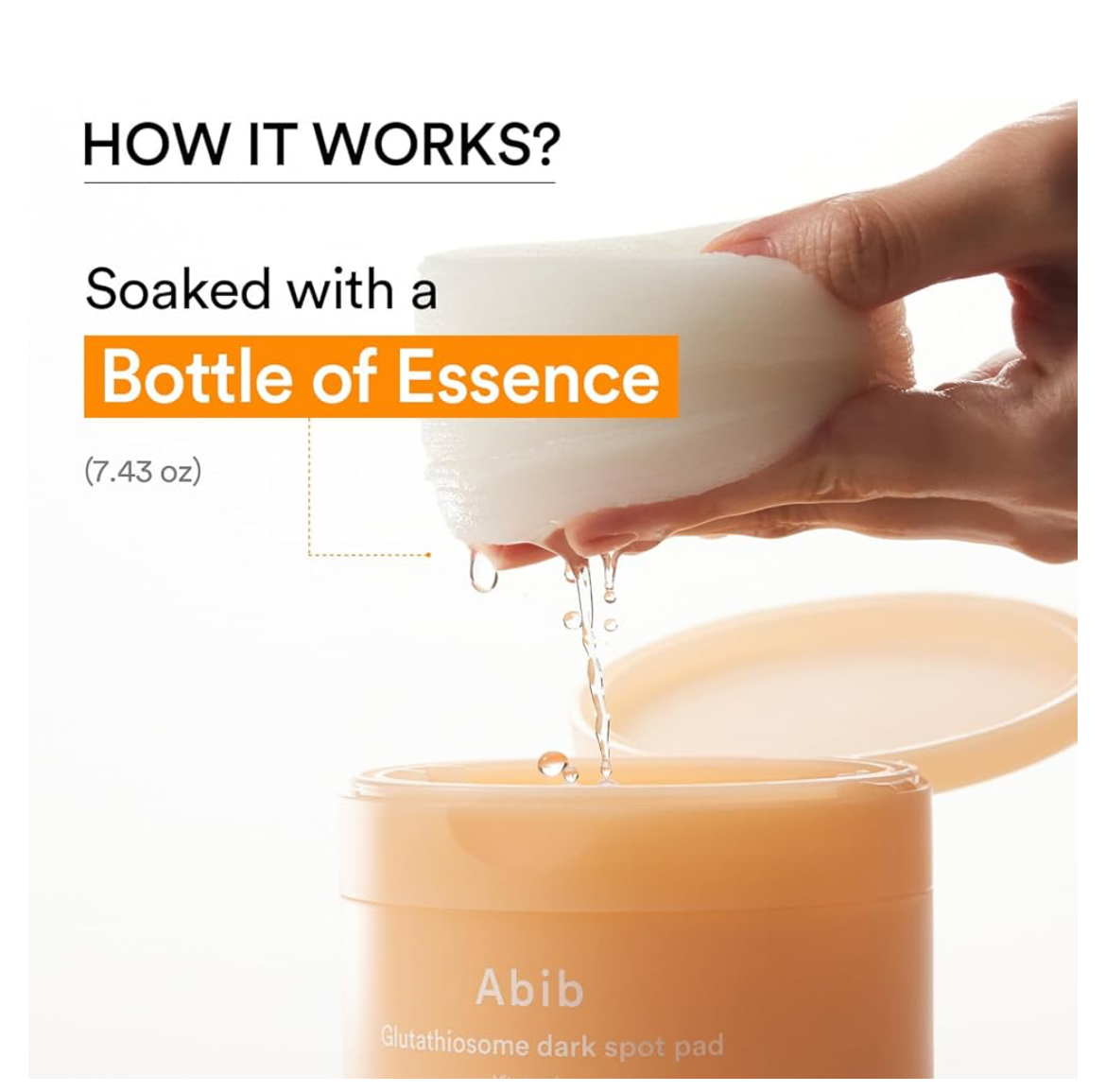 Abib Glutathiosome Dark Spot Pad