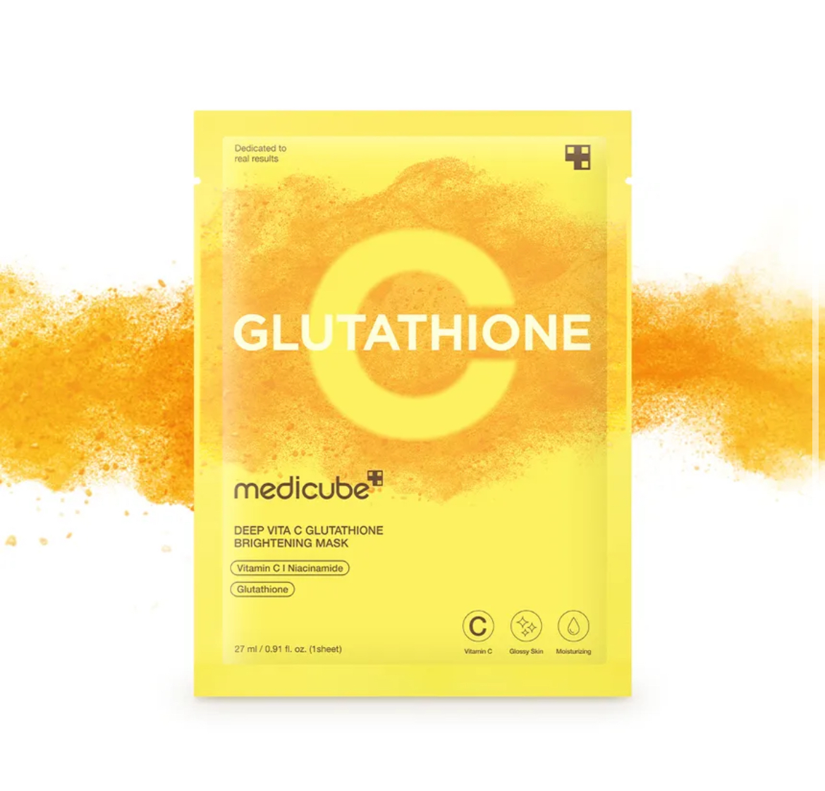 medicube Deep Vita C Glutathione Mask
