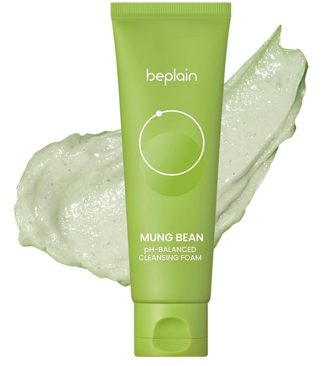beplain Mung Bean pH-Balanced Cleansing Foam