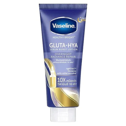 Vaseline Healthy Bright Gluta-Hya Serum Burst Lotion – Overnight Radiance Repair