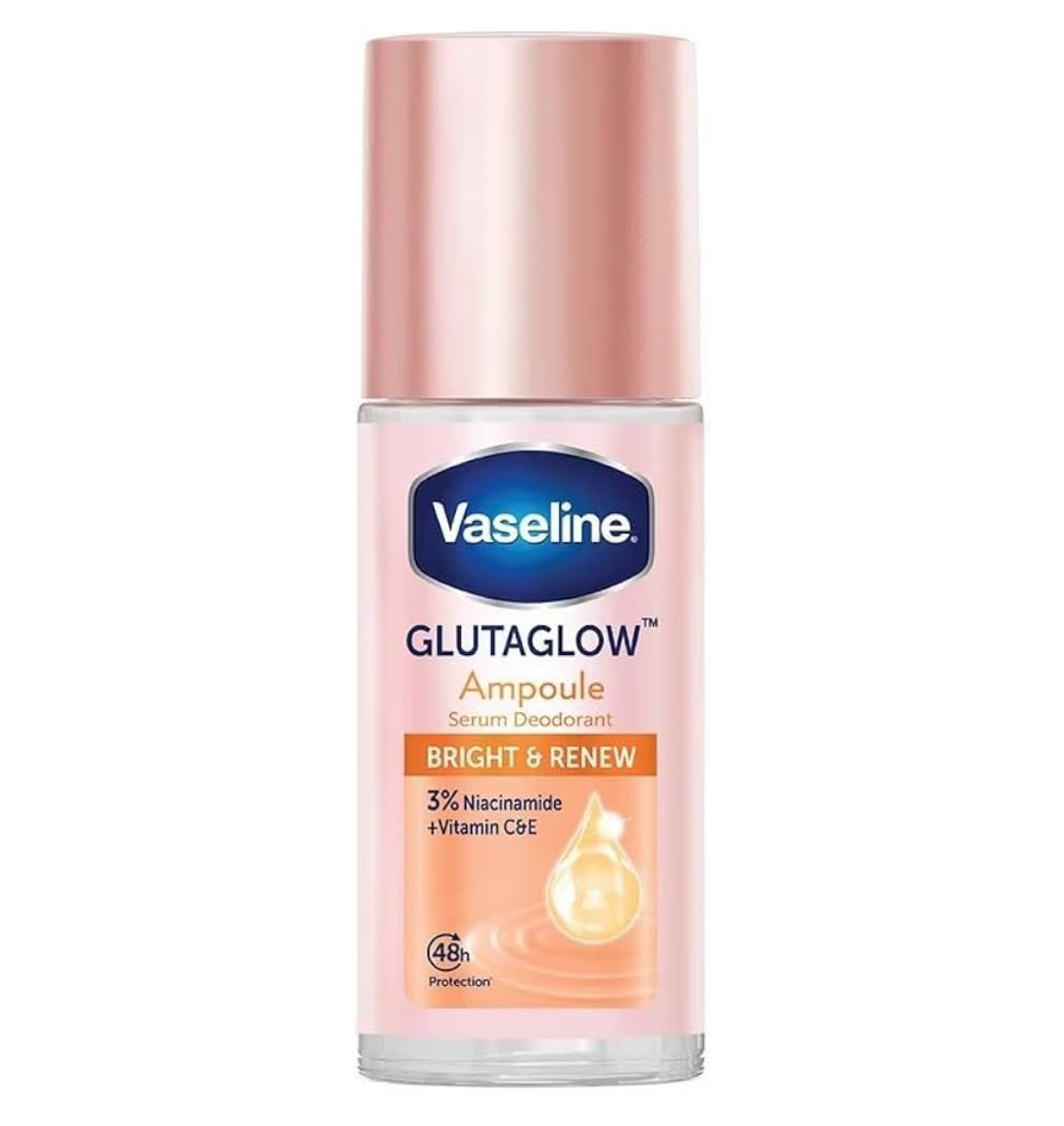 Vaseline Glutaglow Ampoule Serum Deodorant Roll On
