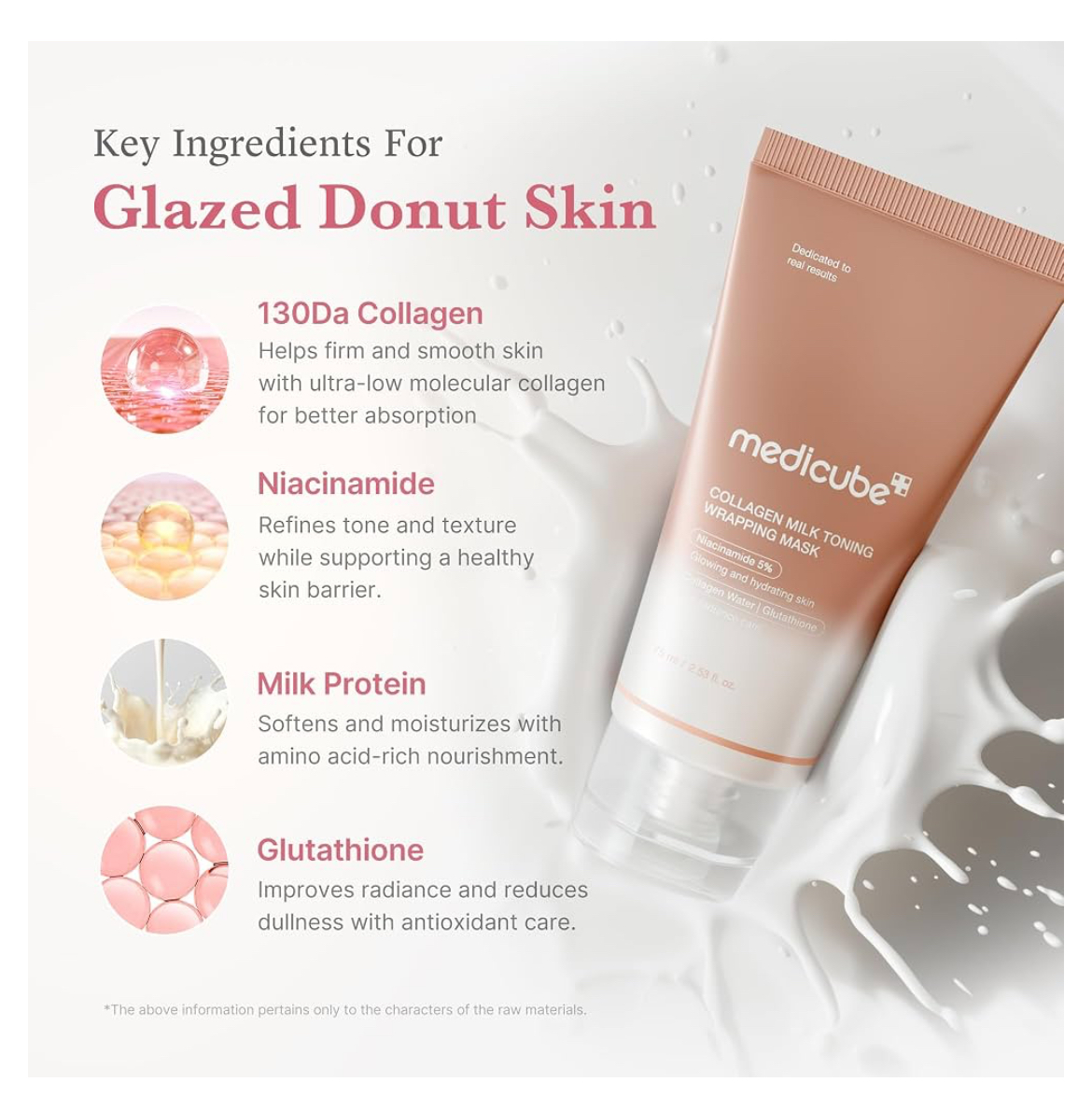 Medicube Collagen Milk Toning Wrapping Mask