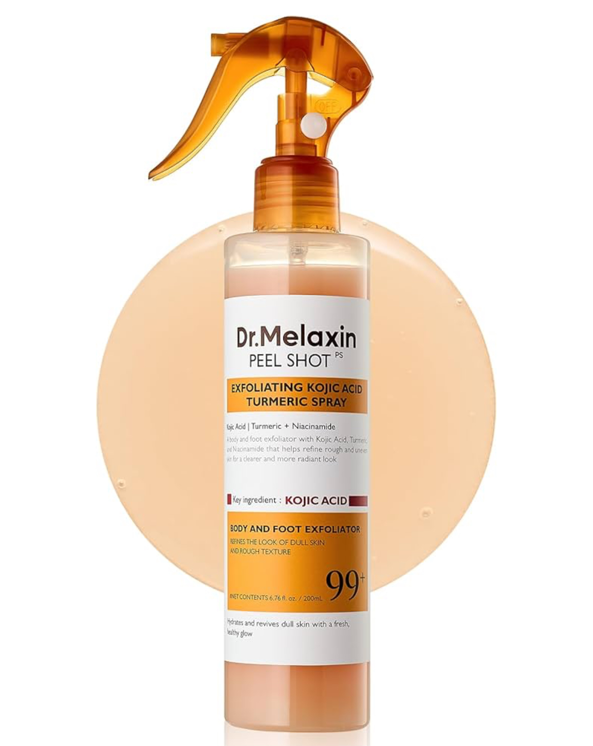 Dr.Melaxin Peel Shot Exfoliating Kojic Acid Turmeric Spray