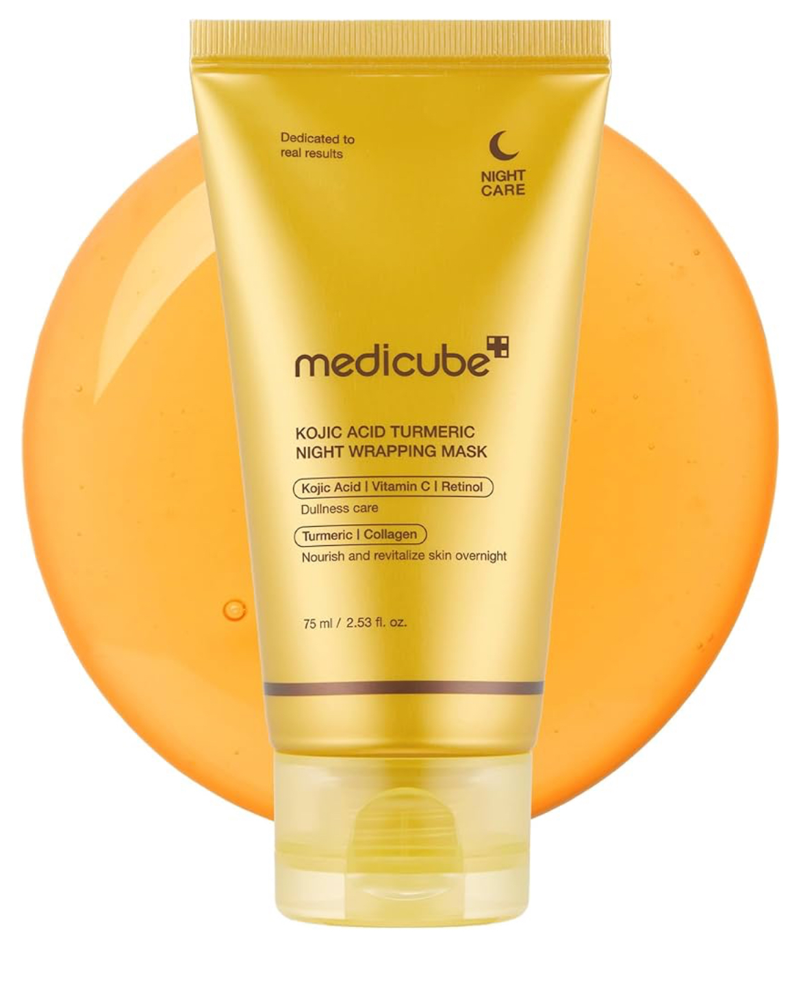 medicube KOJIC ACID TURMERIC NIGHT WRAPPING MASK