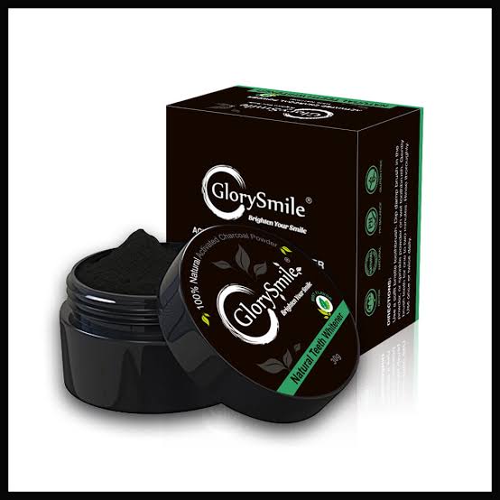 GlorySmile Charcoal Teeth Whitening Powder