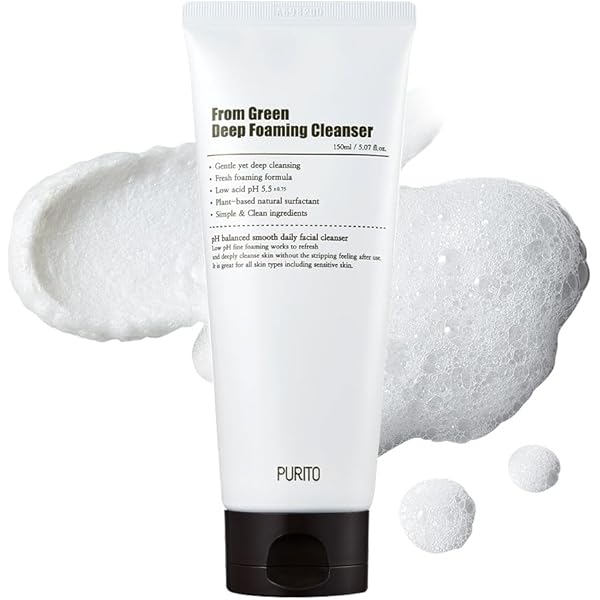 Purito SEOUL From Green Deep Foaming Cleanser [150ml]