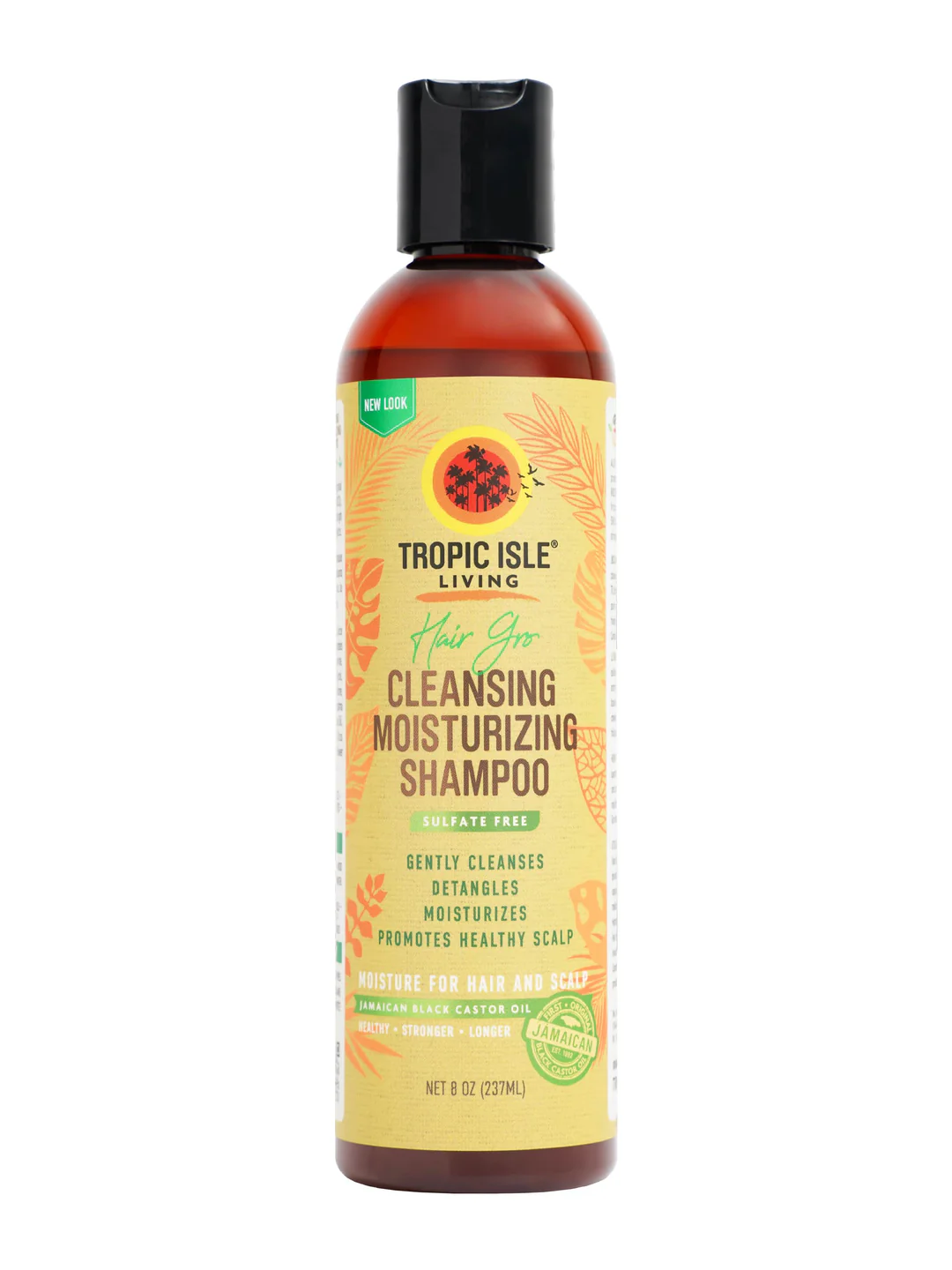 Tropic Isle Living Jamaican Black Castor Oil Hair Gro Cleansing Moisturizing Shampoo
