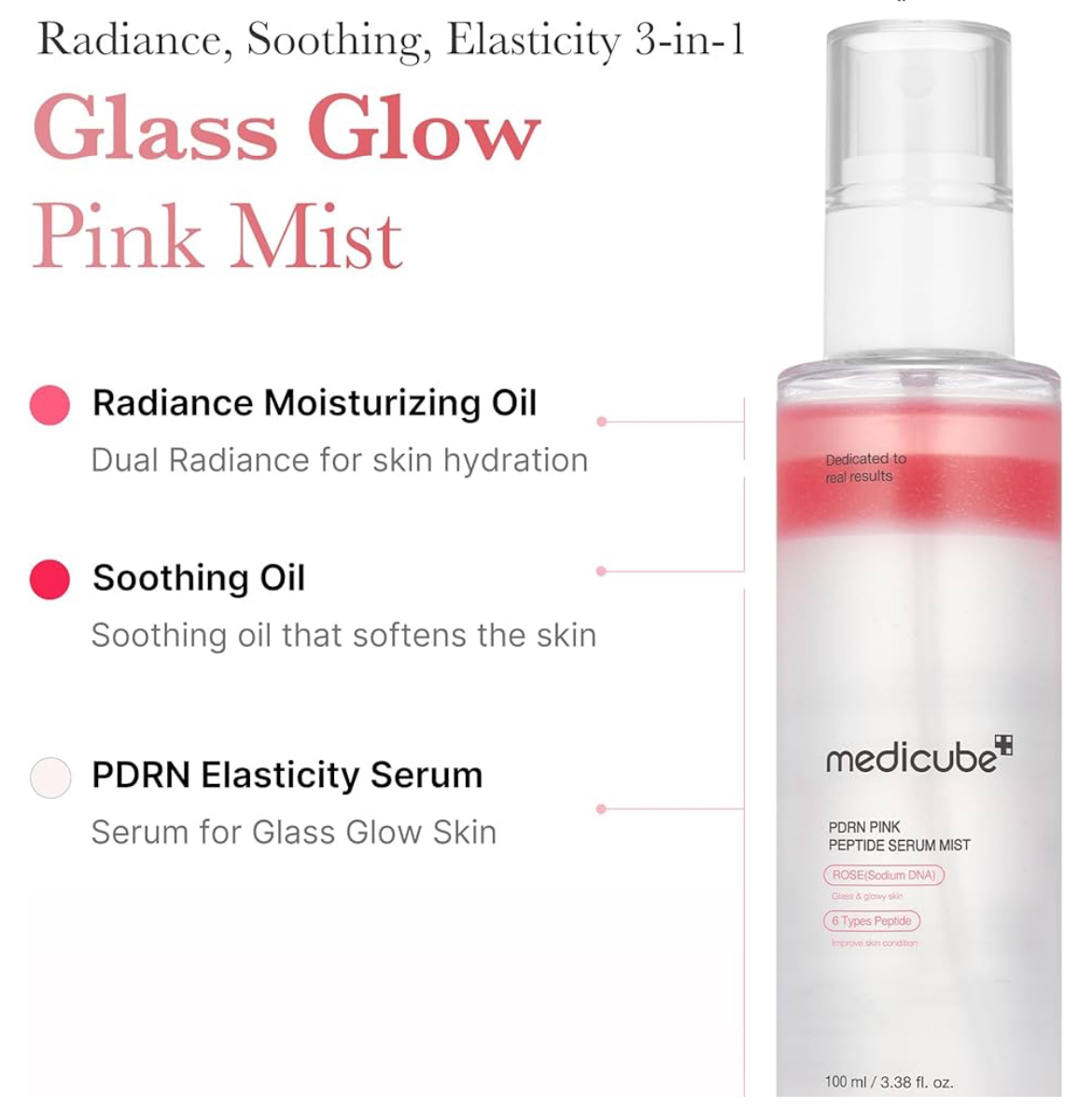 medicube PDRN Pink Peptide Serum Mist