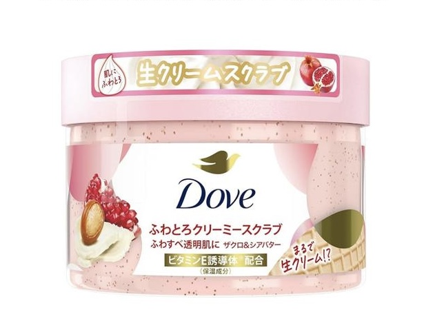 Dove Creamy Body Scrub (Pomegranate & Shea Butter)