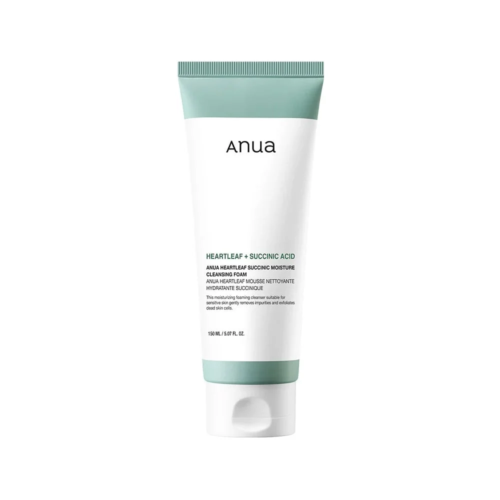 Anua Heartleaf Succinic Moisture Cleansing Foam Mini