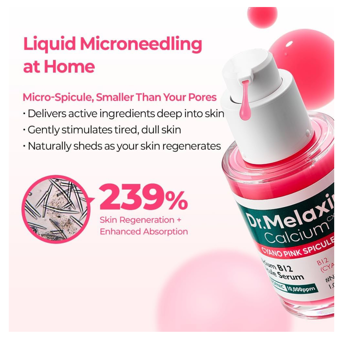 Dr.Melaxin - Cemenrete Cyano Pink Spicule Serum